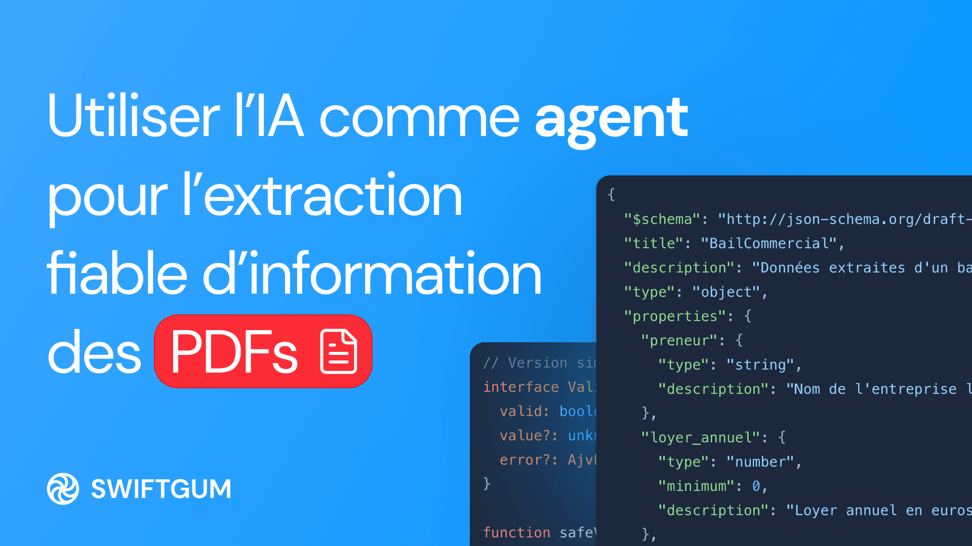 Thumbnail for Comment nous utilisons l'IA pour corriger les données chez Swiftgum